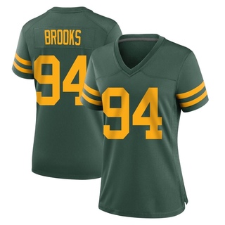 Game Karl Brooks Women's Green Bay Packers Alternate Jersey - Green