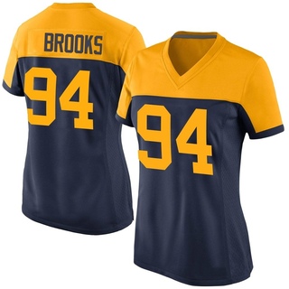 Game Karl Brooks Women's Green Bay Packers Alternate Jersey - Navy