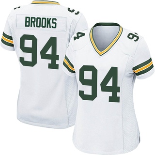 Game Karl Brooks Women's Green Bay Packers Jersey - White