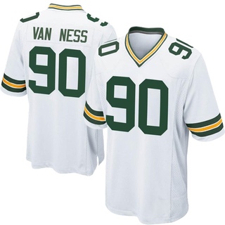 Game Lukas Van Ness Youth Green Bay Packers Jersey - White
