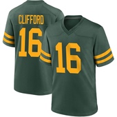 Game Sean Clifford Men's Green Bay Packers Alternate Jersey - Green