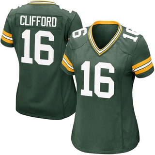 Game Sean Clifford Women's Green Bay Packers Team Color Jersey - Green