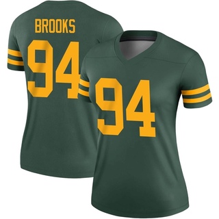 Legend Karl Brooks Women's Green Bay Packers Alternate Jersey - Green