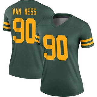 Legend Lukas Van Ness Women's Green Bay Packers Alternate Jersey - Green
