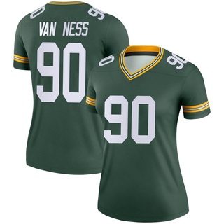 Legend Lukas Van Ness Women's Green Bay Packers Jersey - Green
