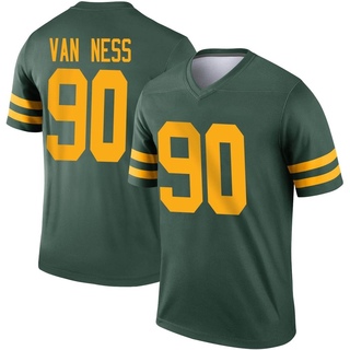 Legend Lukas Van Ness Youth Green Bay Packers Alternate Jersey - Green