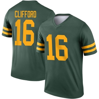 Legend Sean Clifford Men's Green Bay Packers Alternate Jersey - Green