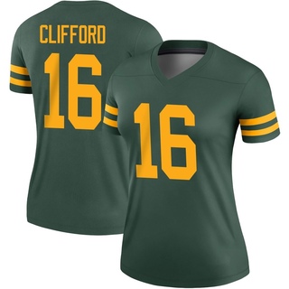 Legend Sean Clifford Women's Green Bay Packers Alternate Jersey - Green