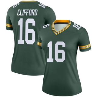 Legend Sean Clifford Women's Green Bay Packers Jersey - Green
