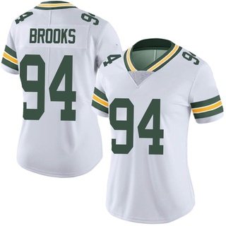 Limited Karl Brooks Women's Green Bay Packers Vapor Untouchable Jersey - White