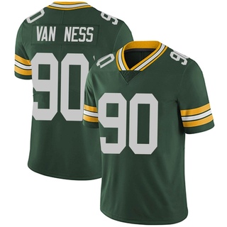 Limited Lukas Van Ness Men's Green Bay Packers Team Color Vapor Untouchable Jersey - Green
