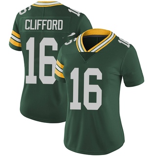 Limited Sean Clifford Women's Green Bay Packers Team Color Vapor Untouchable Jersey - Green